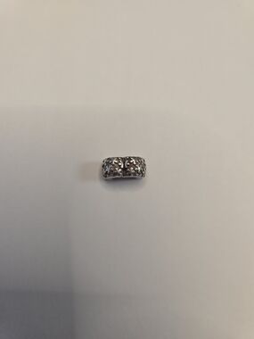 Sterling Silver Floral Clip Charm